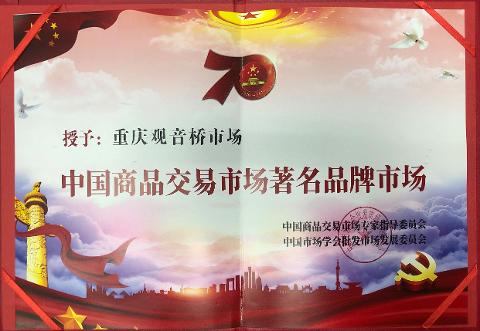中国商品交易市场著名品牌市场